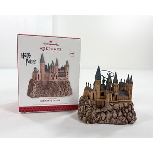 New 2013 Hallmark Harry Potter Hogwarts Castle Magic Sound Light Ornament